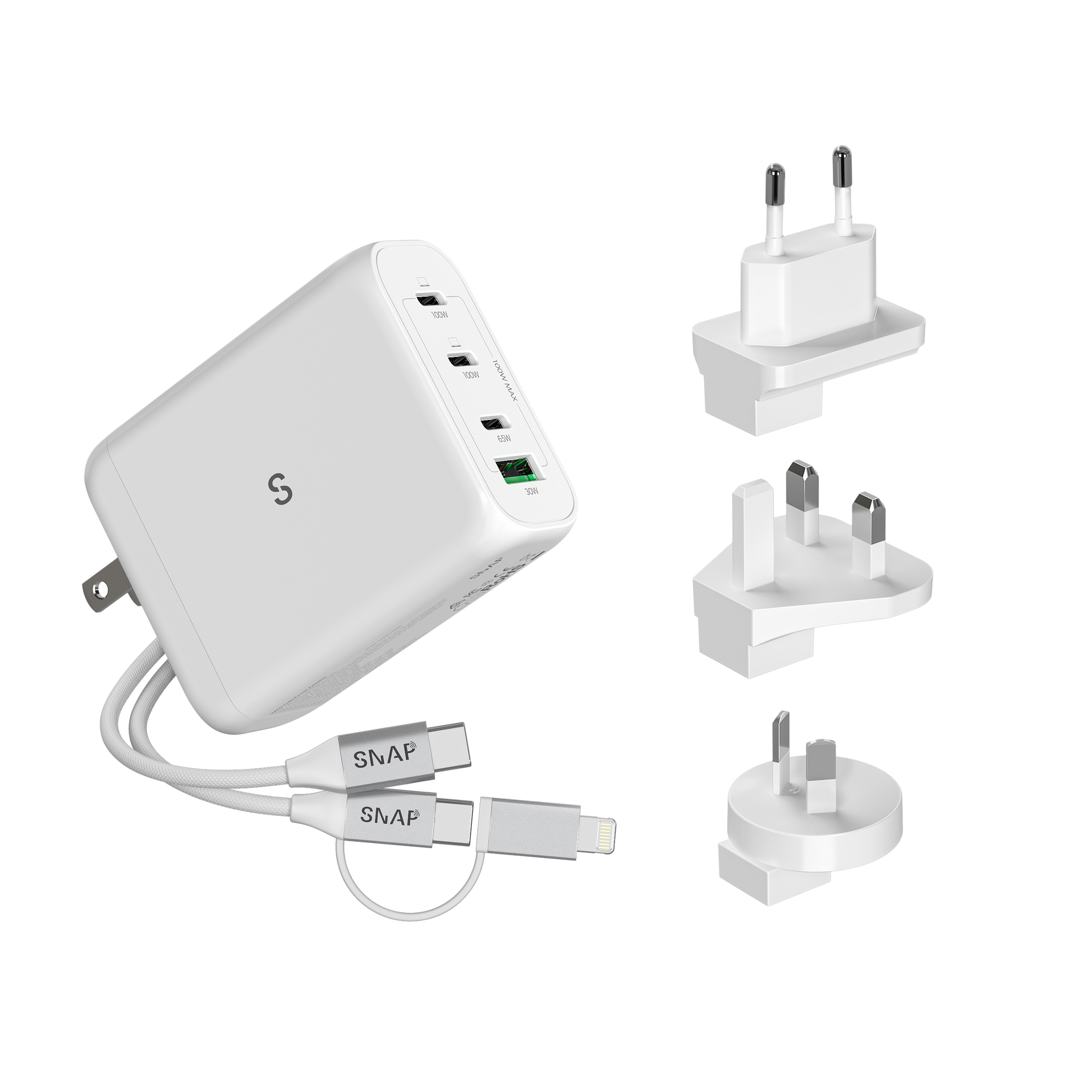 100W PD Travel Charger Universal Charger PowerOne