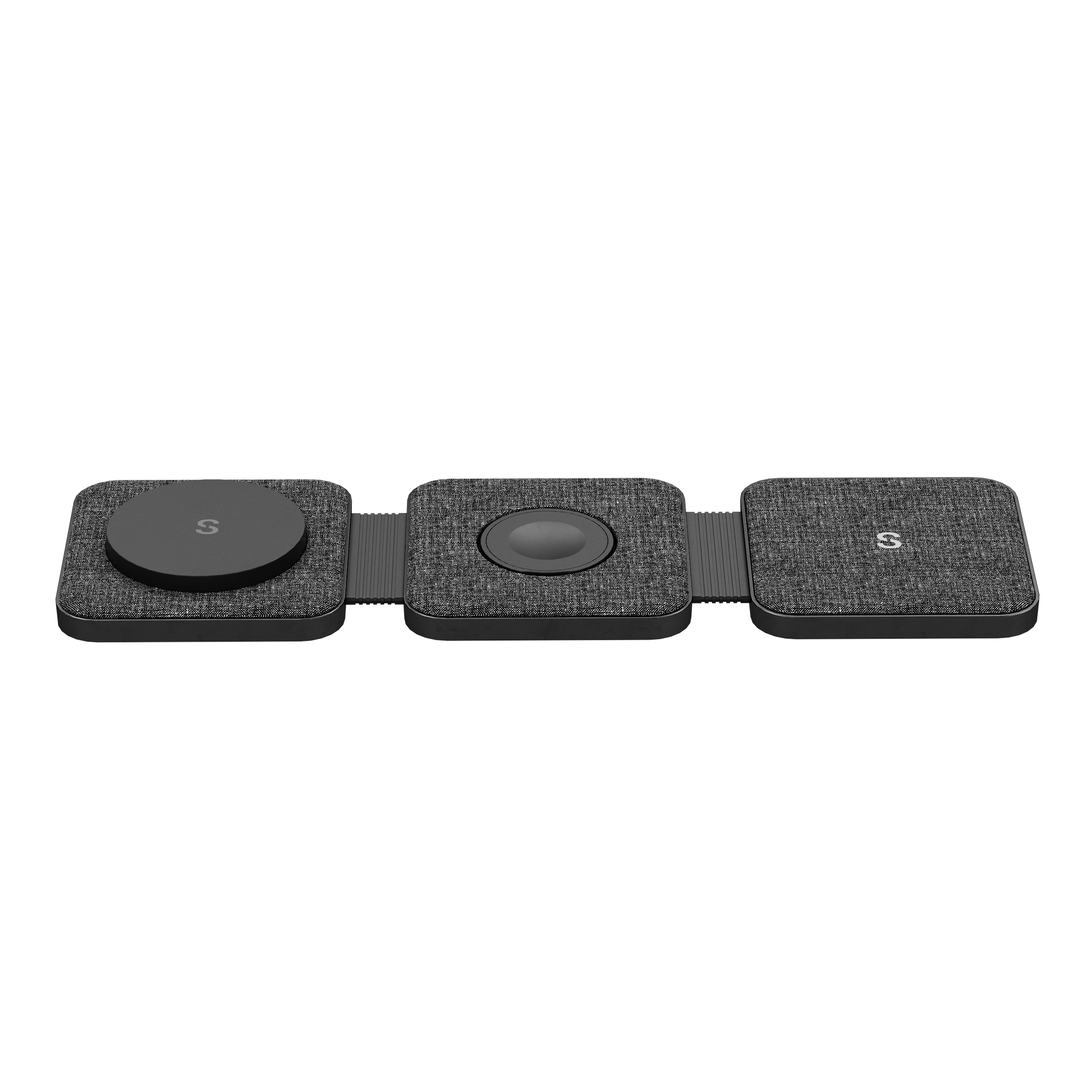 PowerBase Go - 3 in 1 Foldable Travel Charger | For Apple