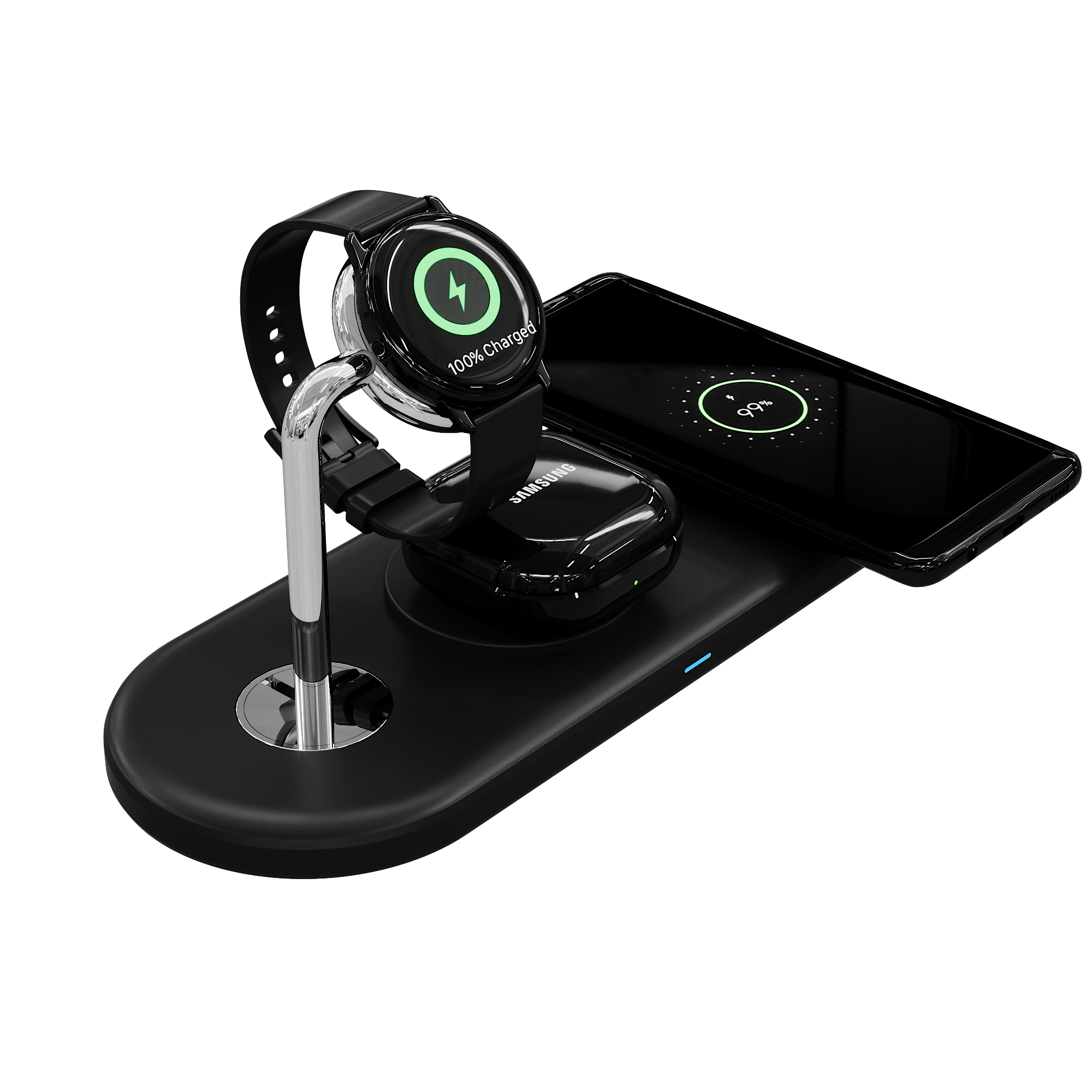 Samsung 3 in discount 1 charging station