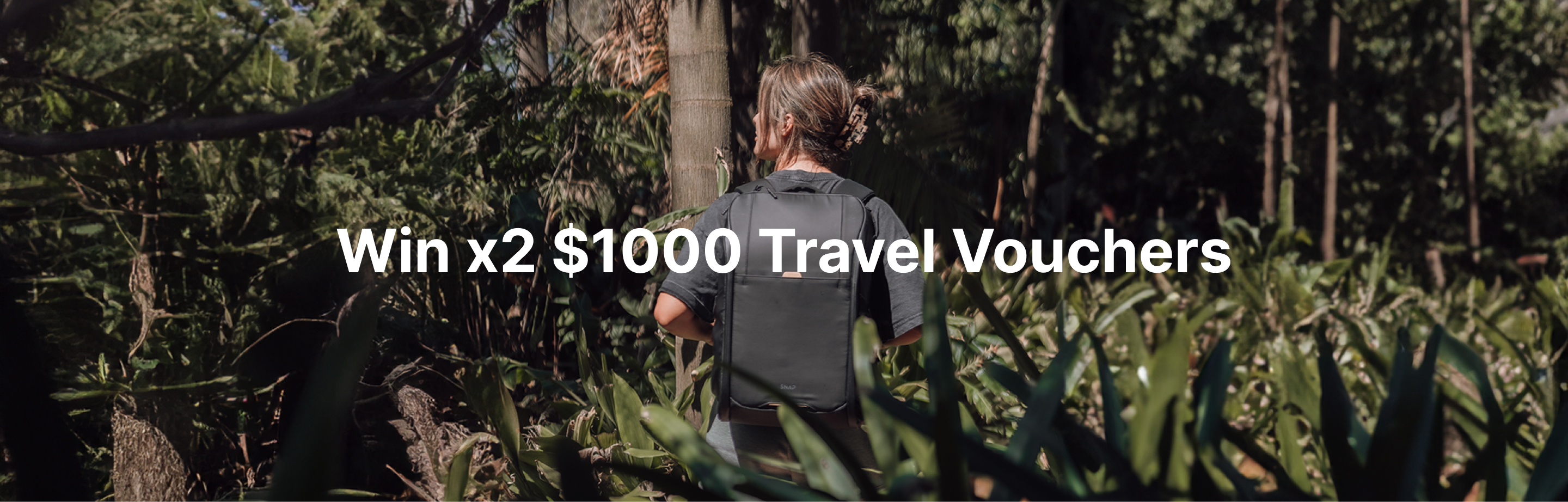 Win x2 $1000 Travel Vouchers