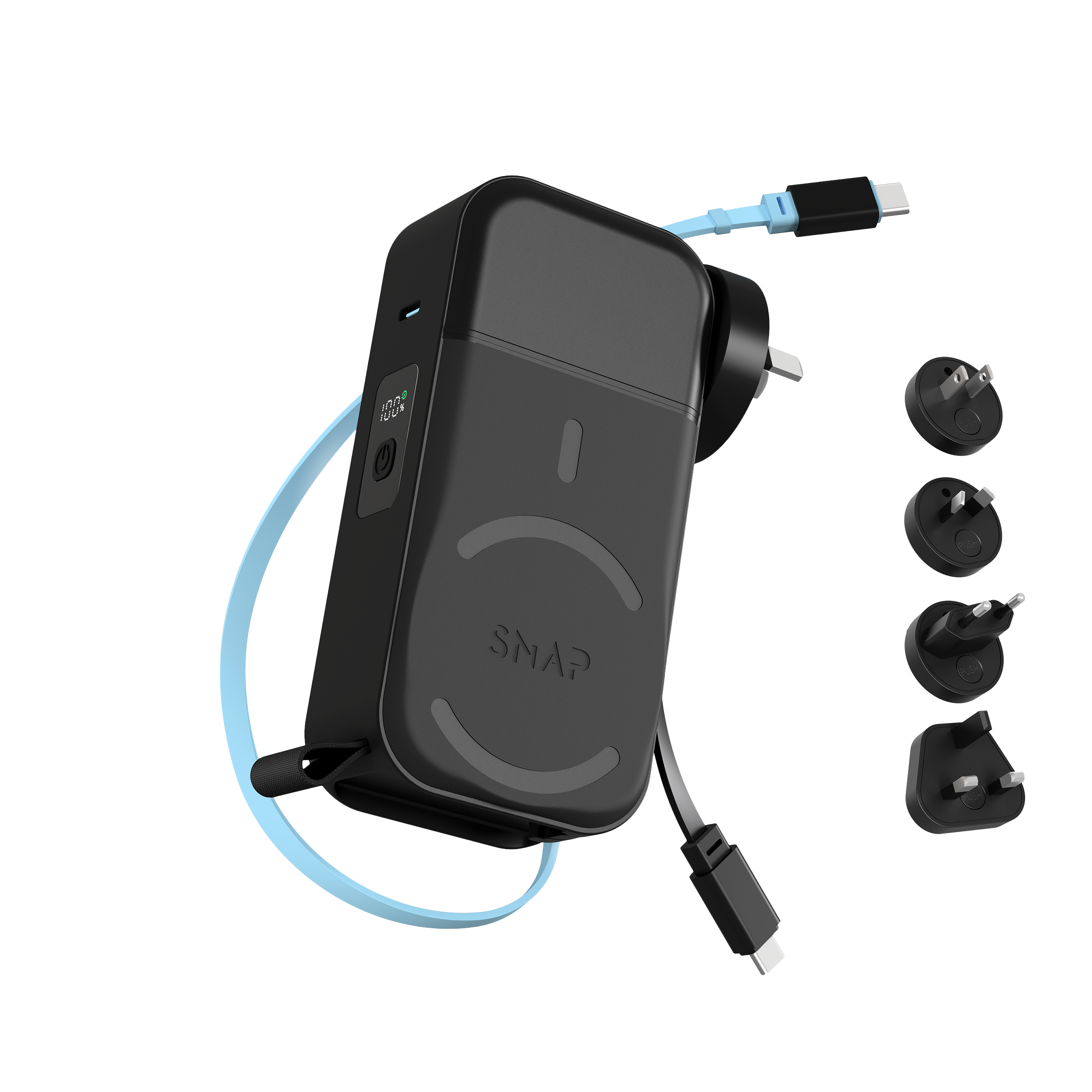 PowerPack Universal 2 - 6 in 1 Travel Power Bank 10,000mAh