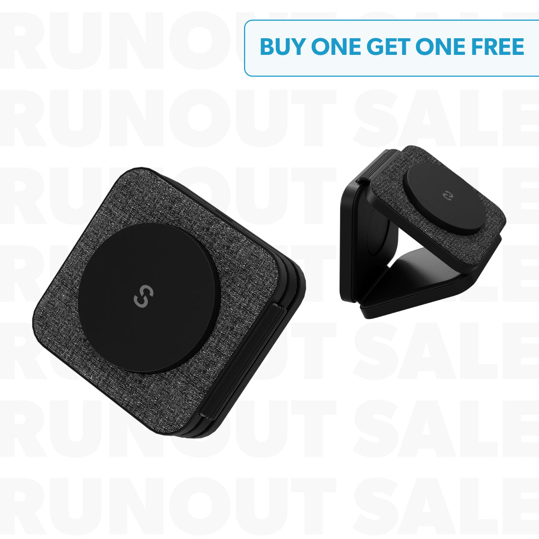 PowerBase Go - 3 in 1 Foldable Travel Charger | For Samsung
