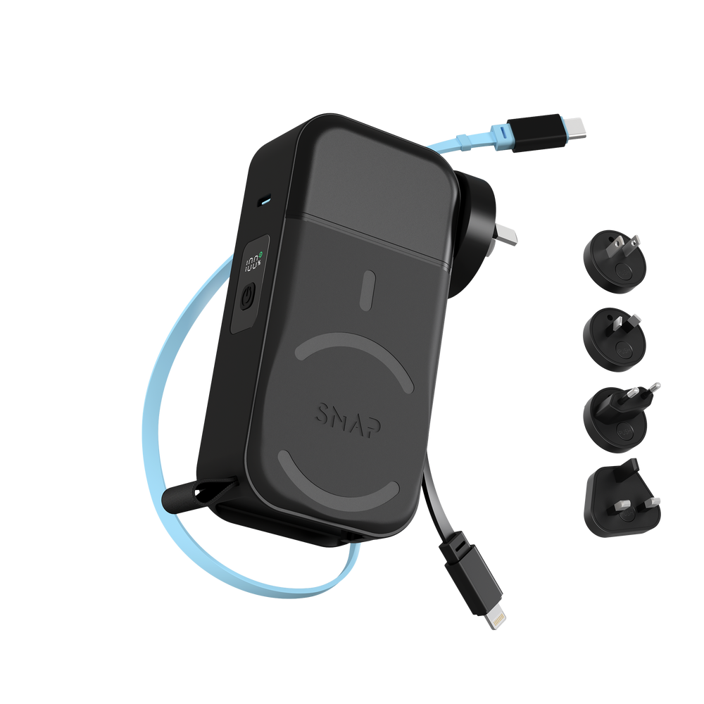 PowerPack Universal 2 - 6 in 1 Travel Power Bank 10,000mAh